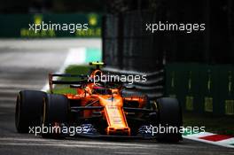 Stoffel Vandoorne (BEL) McLaren MCL33. 01.09.2018. Formula 1 World Championship, Rd 14, Italian Grand Prix, Monza, Italy, Qualifying Day.