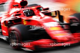 Kimi Raikkonen (FIN) Ferrari SF71H. 01.09.2018. Formula 1 World Championship, Rd 14, Italian Grand Prix, Monza, Italy, Qualifying Day.