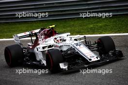 Charles Leclerc (MON) Sauber F1 Team C37. 01.09.2018. Formula 1 World Championship, Rd 14, Italian Grand Prix, Monza, Italy, Qualifying Day.