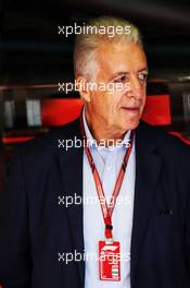 Piero Ferrari (ITA) Ferrari Vice-President. 01.09.2018. Formula 1 World Championship, Rd 14, Italian Grand Prix, Monza, Italy, Qualifying Day.