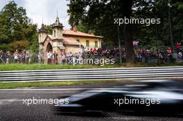 Lewis Hamilton (GBR) Mercedes AMG F1 W09. 01.09.2018. Formula 1 World Championship, Rd 14, Italian Grand Prix, Monza, Italy, Qualifying Day.