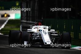 Marcus Ericsson (SWE) Sauber C37. 01.09.2018. Formula 1 World Championship, Rd 14, Italian Grand Prix, Monza, Italy, Qualifying Day.