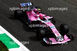 Esteban Ocon (FRA) Racing Point Force India F1 VJM11. 01.09.2018. Formula 1 World Championship, Rd 14, Italian Grand Prix, Monza, Italy, Qualifying Day.