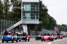 The drivers parade. 02.09.2018. Formula 1 World Championship, Rd 14, Italian Grand Prix, Monza, Italy, Race Day.