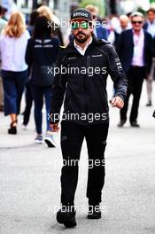 Fernando Alonso (ESP) McLaren. 02.09.2018. Formula 1 World Championship, Rd 14, Italian Grand Prix, Monza, Italy, Race Day.