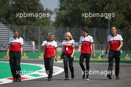 Charles Leclerc (FRA) Sauber F1 Team  30.08.2018. Formula 1 World Championship, Rd 14, Italian Grand Prix, Monza, Italy, Preparation Day.