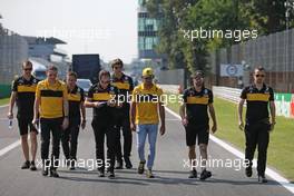 Carlos Sainz Jr (ESP) Renault F1 Team  30.08.2018. Formula 1 World Championship, Rd 14, Italian Grand Prix, Monza, Italy, Preparation Day.