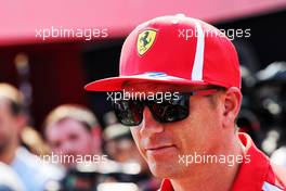 Kimi Raikkonen (FIN) Ferrari. 30.08.2018. Formula 1 World Championship, Rd 14, Italian Grand Prix, Monza, Italy, Preparation Day.