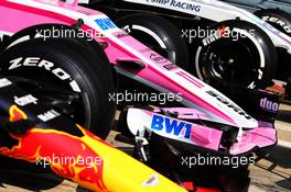 Racing Point Force India F1 VJM11 in scrutineering. 30.08.2018. Formula 1 World Championship, Rd 14, Italian Grand Prix, Monza, Italy, Preparation Day.
