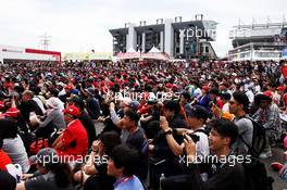 Fans and atmosphere. 05.10.2018. Formula 1 World Championship, Rd 17, Japanese Grand Prix, Suzuka, Japan, Practice Day.