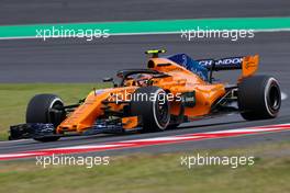 Stoffel Vandoorne (BEL) McLaren F1  05.10.2018. Formula 1 World Championship, Rd 17, Japanese Grand Prix, Suzuka, Japan, Practice Day.