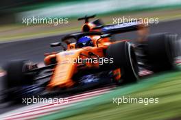 Fernando Alonso (ESP) McLaren MCL33. 05.10.2018. Formula 1 World Championship, Rd 17, Japanese Grand Prix, Suzuka, Japan, Practice Day.