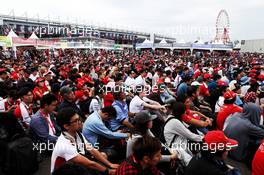 Fans and atmosphere. 05.10.2018. Formula 1 World Championship, Rd 17, Japanese Grand Prix, Suzuka, Japan, Practice Day.