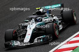 Valtteri Bottas (FIN) Mercedes AMG F1 W09. 05.10.2018. Formula 1 World Championship, Rd 17, Japanese Grand Prix, Suzuka, Japan, Practice Day.