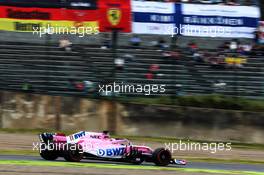 Sergio Perez (MEX) Racing Point Force India F1 VJM11. 05.10.2018. Formula 1 World Championship, Rd 17, Japanese Grand Prix, Suzuka, Japan, Practice Day.