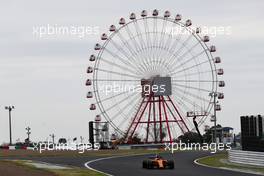 Stoffel Vandoorne (BEL) McLaren MCL33. 05.10.2018. Formula 1 World Championship, Rd 17, Japanese Grand Prix, Suzuka, Japan, Practice Day.
