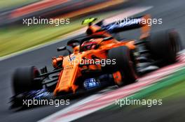 Stoffel Vandoorne (BEL) McLaren MCL33. 05.10.2018. Formula 1 World Championship, Rd 17, Japanese Grand Prix, Suzuka, Japan, Practice Day.