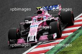 Esteban Ocon (FRA) Racing Point Force India F1 VJM11. 05.10.2018. Formula 1 World Championship, Rd 17, Japanese Grand Prix, Suzuka, Japan, Practice Day.