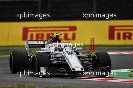 Charles Leclerc (MON) Sauber F1 Team C37. 05.10.2018. Formula 1 World Championship, Rd 17, Japanese Grand Prix, Suzuka, Japan, Practice Day.