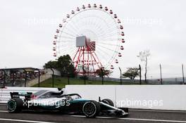 Lewis Hamilton (GBR) Mercedes AMG F1 W09. 05.10.2018. Formula 1 World Championship, Rd 17, Japanese Grand Prix, Suzuka, Japan, Practice Day.
