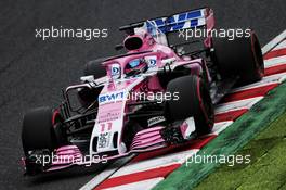 Sergio Perez (MEX) Racing Point Force India F1 VJM11. 05.10.2018. Formula 1 World Championship, Rd 17, Japanese Grand Prix, Suzuka, Japan, Practice Day.