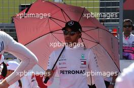 Lewis Hamilton (GBR) Mercedes AMG F1 W09. 07.10.2018. Formula 1 World Championship, Rd 17, Japanese Grand Prix, Suzuka, Japan, Race Day.