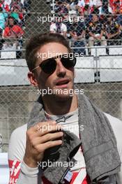 Romain Grosjean (FRA) Haas F1 Team VF-18. 07.10.2018. Formula 1 World Championship, Rd 17, Japanese Grand Prix, Suzuka, Japan, Race Day.