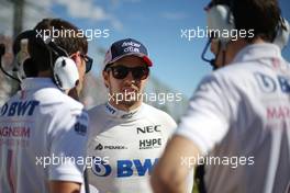 Sergio Perez (MEX) Sahara Force India F1   07.10.2018. Formula 1 World Championship, Rd 17, Japanese Grand Prix, Suzuka, Japan, Race Day.