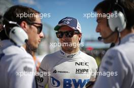 Sergio Perez (MEX) Sahara Force India F1   07.10.2018. Formula 1 World Championship, Rd 17, Japanese Grand Prix, Suzuka, Japan, Race Day.