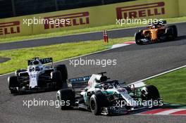 Lewis Hamilton (GBR) Mercedes AMG F1 W09. 07.10.2018. Formula 1 World Championship, Rd 17, Japanese Grand Prix, Suzuka, Japan, Race Day.