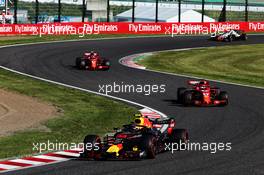 Max Verstappen (NLD) Red Bull Racing RB14. 07.10.2018. Formula 1 World Championship, Rd 17, Japanese Grand Prix, Suzuka, Japan, Race Day.
