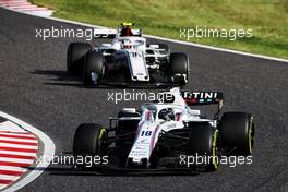 Lance Stroll (CDN) Williams FW41. 07.10.2018. Formula 1 World Championship, Rd 17, Japanese Grand Prix, Suzuka, Japan, Race Day.