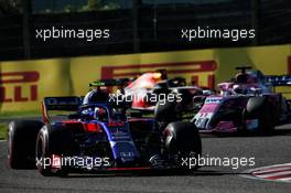 Pierre Gasly (FRA) Scuderia Toro Rosso STR13. 07.10.2018. Formula 1 World Championship, Rd 17, Japanese Grand Prix, Suzuka, Japan, Race Day.