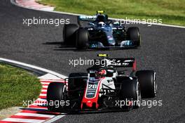 Kevin Magnussen (DEN) Haas VF-18. 07.10.2018. Formula 1 World Championship, Rd 17, Japanese Grand Prix, Suzuka, Japan, Race Day.
