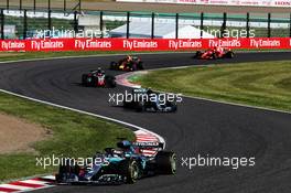 Lewis Hamilton (GBR) Mercedes AMG F1 W09. 07.10.2018. Formula 1 World Championship, Rd 17, Japanese Grand Prix, Suzuka, Japan, Race Day.