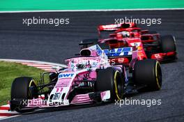 Sergio Perez (MEX) Racing Point Force India F1 VJM11. 07.10.2018. Formula 1 World Championship, Rd 17, Japanese Grand Prix, Suzuka, Japan, Race Day.