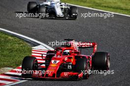 Sebastian Vettel (GER) Ferrari SF71H. 07.10.2018. Formula 1 World Championship, Rd 17, Japanese Grand Prix, Suzuka, Japan, Race Day.