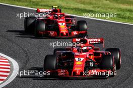 Sebastian Vettel (GER) Ferrari SF71H. 07.10.2018. Formula 1 World Championship, Rd 17, Japanese Grand Prix, Suzuka, Japan, Race Day.