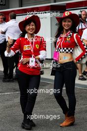 Ferrari fans. 06.10.2018. Formula 1 World Championship, Rd 17, Japanese Grand Prix, Suzuka, Japan, Qualifying Day.