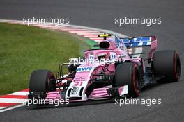 Esteban Ocon (FRA) Force India F1  06.10.2018. Formula 1 World Championship, Rd 17, Japanese Grand Prix, Suzuka, Japan, Qualifying Day.