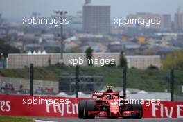 Kimi Raikkonen (FIN) Scuderia Ferrari  06.10.2018. Formula 1 World Championship, Rd 17, Japanese Grand Prix, Suzuka, Japan, Qualifying Day.
