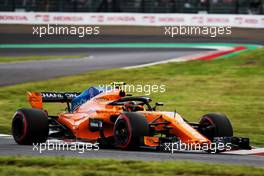 Stoffel Vandoorne (BEL) McLaren MCL33. 06.10.2018. Formula 1 World Championship, Rd 17, Japanese Grand Prix, Suzuka, Japan, Qualifying Day.