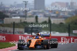 Fernando Alonso (ESP) McLaren F1  06.10.2018. Formula 1 World Championship, Rd 17, Japanese Grand Prix, Suzuka, Japan, Qualifying Day.