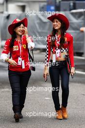 Ferrari fans. 06.10.2018. Formula 1 World Championship, Rd 17, Japanese Grand Prix, Suzuka, Japan, Qualifying Day.