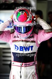 Sergio Perez (MEX) Racing Point Force India F1 Team. 06.10.2018. Formula 1 World Championship, Rd 17, Japanese Grand Prix, Suzuka, Japan, Qualifying Day.