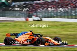Fernando Alonso (ESP) McLaren MCL33. 06.10.2018. Formula 1 World Championship, Rd 17, Japanese Grand Prix, Suzuka, Japan, Qualifying Day.