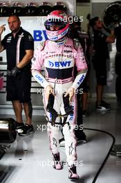 Sergio Perez (MEX) Racing Point Force India F1 Team. 06.10.2018. Formula 1 World Championship, Rd 17, Japanese Grand Prix, Suzuka, Japan, Qualifying Day.