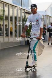Lewis Hamilton (GBR) Mercedes AMG F1 W09. 06.10.2018. Formula 1 World Championship, Rd 17, Japanese Grand Prix, Suzuka, Japan, Qualifying Day.