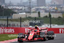 Kimi Raikkonen (FIN) Scuderia Ferrari  06.10.2018. Formula 1 World Championship, Rd 17, Japanese Grand Prix, Suzuka, Japan, Qualifying Day.