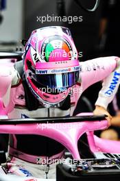 Sergio Perez (MEX) Racing Point Force India F1 VJM11. 06.10.2018. Formula 1 World Championship, Rd 17, Japanese Grand Prix, Suzuka, Japan, Qualifying Day.